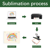 4 pieces sublimation blank canvas banner hanging flag banner for nursery wall decor for kids room decor for boys and girls,canvas banner wall hanging sublimation banner blank GEKIXUTP