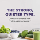 Cleanblend Commercial Blender with 5-Year Full Warranty - 1800W, 3HP, 64oz High-Performance Professional Countertop Blender with Stainless Steel Blades Cleanblend