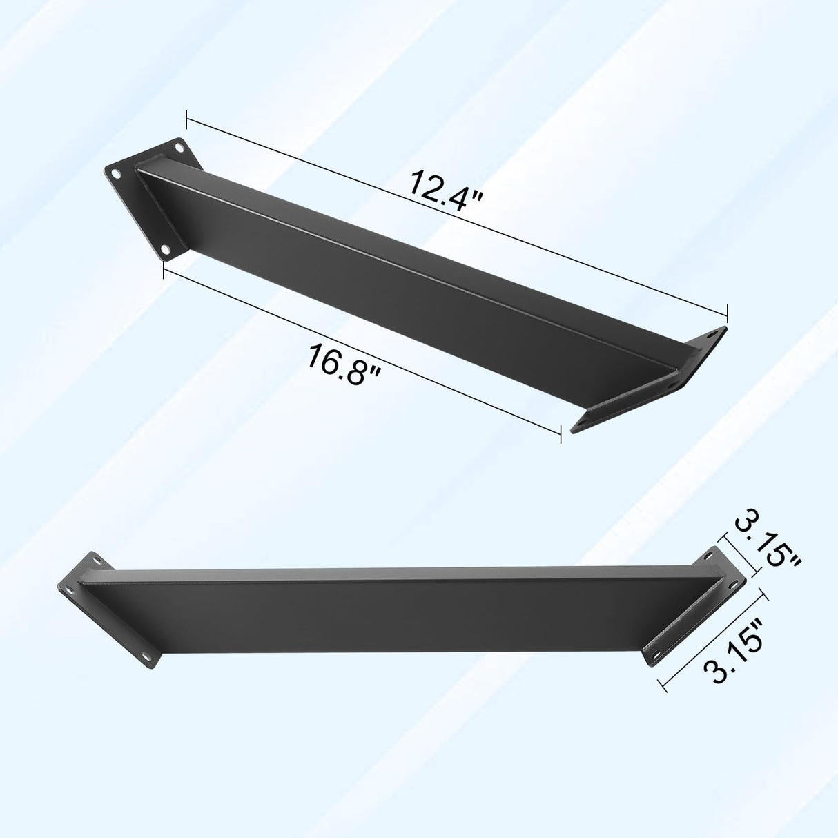 4 Pcs 45 Degree Angle Support Brackets, Pergola Kit Heavy Duty Connector for Wooden Structures Support for Gazebos, Tree Houses, Cabins and Patios CDFYJHFDQ