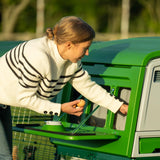 Omlet Eglu Pro Large Chicken Coop | House up to 10 Large Hens or 15 Bantams | Easy to Clean Plastic Chicken Tractor | Predator Proof Coop Design | Zero Maintenance Omlet