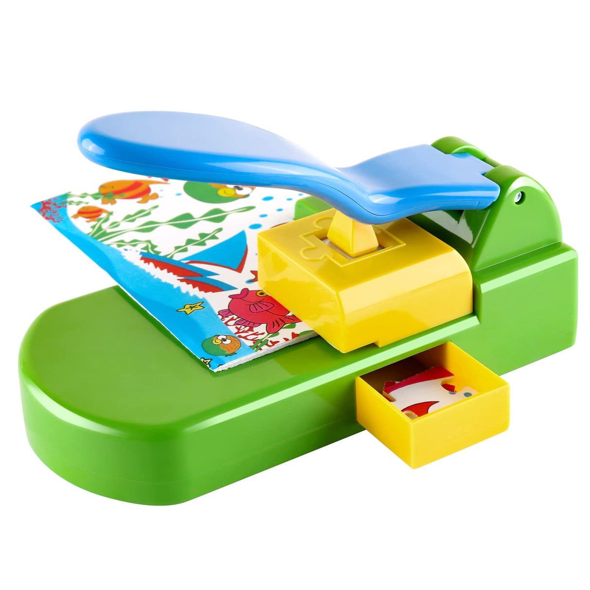 Puzzle Maker Machine Cutter,for 4x6 Puzzles Green Color Jigsaw Puzzle Making Machine with 10 Adhedive Foams,for Arts & Crafts Make Jigsaw Puzzles Scrapbooking & DIY Puzzle Jigsaw Mini Tool Briartw