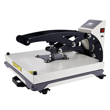 ColorSub Heat Press 15x15 inch Industrial Quality Heat Press Machine with Slide Out Drawer, Heat Press Machine for T Shirts, White ColorSub