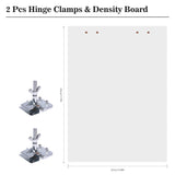 Caydo 66 PCS All-in-One Screen Printing Kit - 50W LED UV Exposure Screen Printing Light, Screen Printing Ink, Screen Printing Photo Emulsion, Instructions Caydo