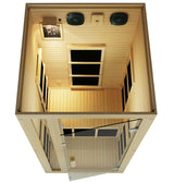 JNH Lifestyles HB1-E Ensi 1 Person Ultra-Low EMF Far Infrared Sauna JNH Lifestyles
