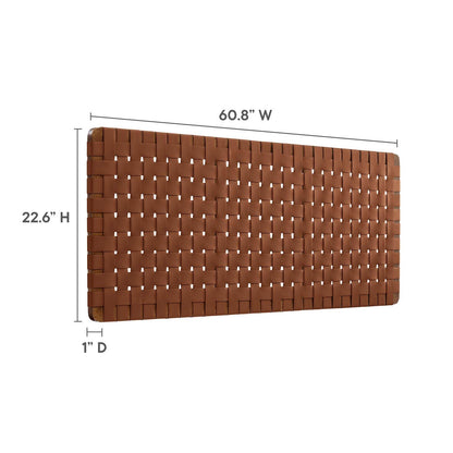 Modway Sparta headboards, Queen, Walnut Brown - WoodArtSupply