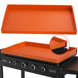 36 Inch Griddle Cover Silicone Protective Mat for Blackstone, Upgrade All-round Edge Silicone Grill Mat Griddle Protector Blackstone Accessories Protect from Dust & Rust MFTEK