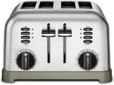Cuisinart 4 Slice Toaster Oven, Brushed Stainless, CPT-180P1 Cuisinart