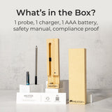 MEATER Plus: Smart Bluetooth Wireless Meat Thermometer Digital | BBQ, Grill, Oven, Smoker, Air Fryer, Kitchen | Perfect for Steak, Chicken, Turkey, and More | 50+ Recipes in App MEATER