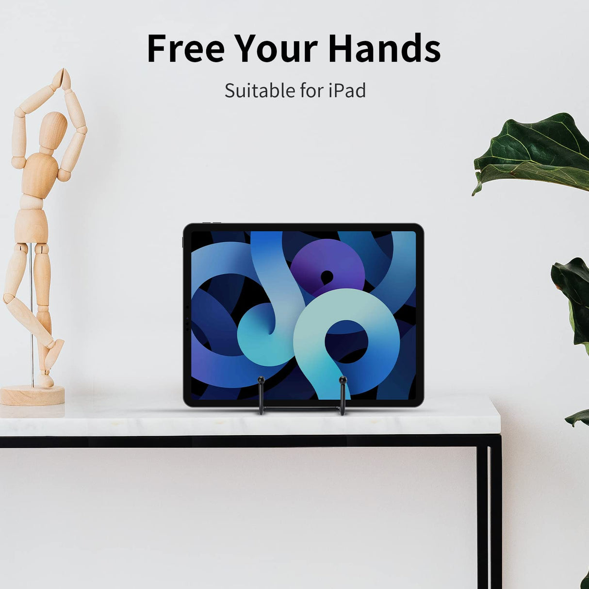 Kruodop 3 Pack 6 Inch Plate Stands for Display, Plate Holder Display Stand, Picture Frame Stand Black Metal Frame Holder Stands for Book,Small Easel,Decorative Plate,Photo and Platter,Tabletop Art Kruodop