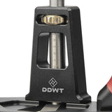 DDWT Router Plane Handheld Woodworking Tool Quick Adjust Depth with Depth Stop for Tuning Joinery Cutting Dados Grooves Mortise DDWT