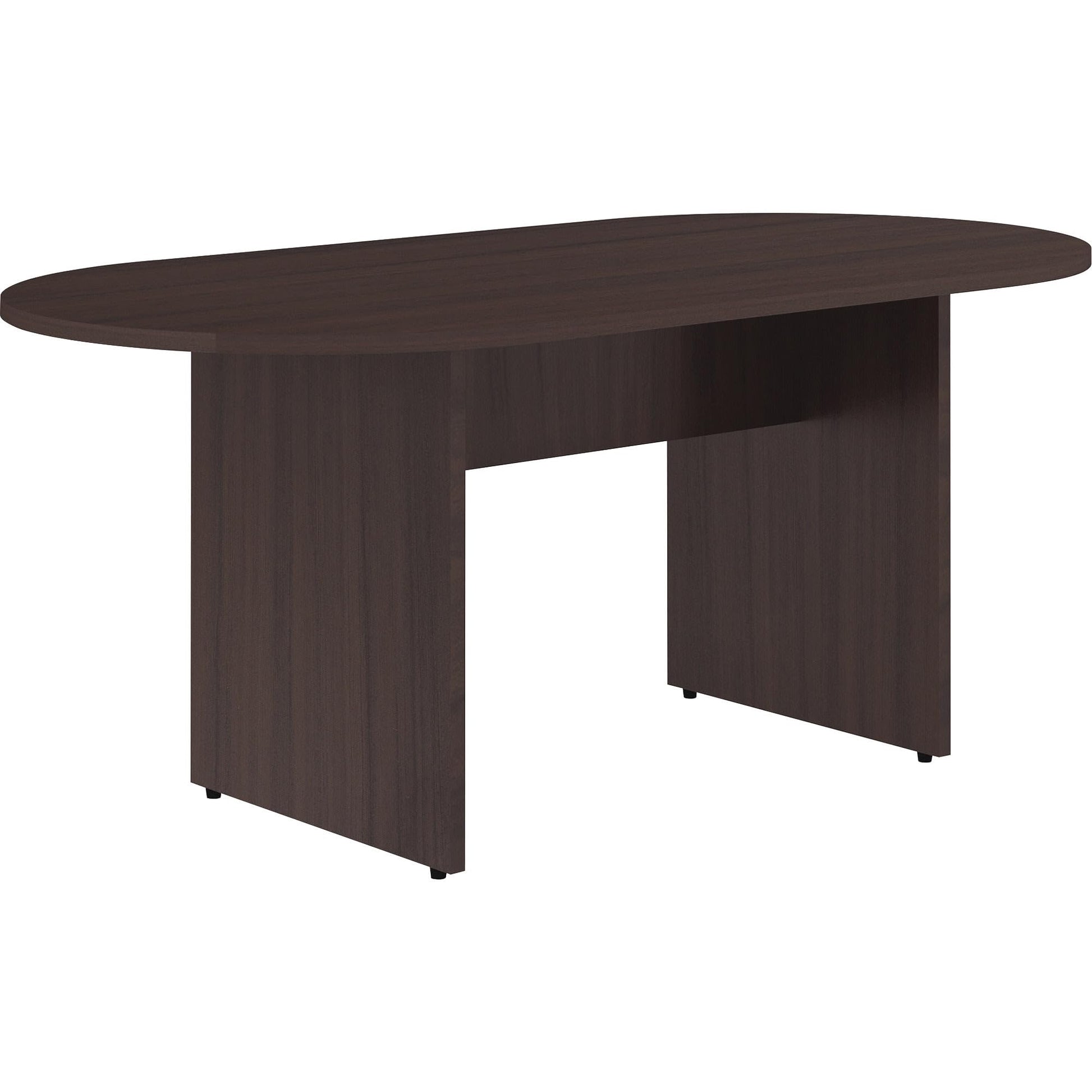 Lorell Essentials Conference Table, Espresso - WoodArtSupply