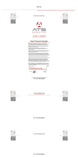 ATS Acoustics Sound Absorbing Noise Dampening Acoustic Panel Wall Treatment 24" x 36" x 4" Beveled Edge (Natural) ATS Acoustics