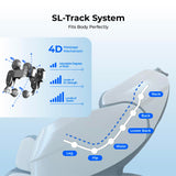 Titan Rejūv 4D l Blue l Full Body Massage Chair l SL Track l Intelligent Health Detection l Ai Series l Voice Recognition l Soothing Heating Therapy l Zero Gravity Reclining l Space Saving Titan