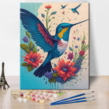 TUMOVO Birds Paint by Numbers for Adults Beginner and Kids, Hummingbird Adults' Paint-by-Number Kits Acrylic Painting by Numbers for Adults Art Crafts, 16x20 Inch TUMOVO