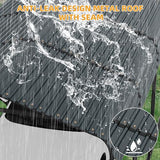 GarveeLife 12x20 ft Carport, Metal Carport with Galvanized Steel Roof and Reinforced Base, Heavy Duty Garage Car Shelter Shade, Outdoor Car Port Canopy for SUV, Truck, Boats GarveeLife