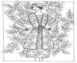 Creative Haven Art Deco Fashions Coloring Book (Adult Coloring Books: Fashion) Dover Publications