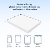 UACEO Queen Mattress, 8 Inch Memory Foam Mattress in a Box, Fiberglass Free Queen Size Mattresses for Pressure & Pain Relief, Soft and Comfortable UACEO