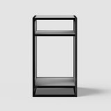 LANDEN Gray Metal Frame Stand, Three-Shelf for Fish Tanks up to 20 Gal, CLX45-45x45x80cm (17.7x17.7x31.49 in), for Fish Tanks and Reptile Terrariums, Home & Office Use LANDEN