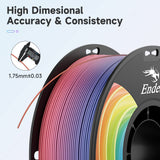 Official 3D Printer Filament Ender PLA Pro Filament, Creality PLA+ 3D Printing Filament, Durable and Resistant, Smooth, Overhang Performance Dimensional Accuracy +/-0.02mm, 2.2lbs/Spool Creality