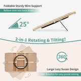 DIKASHI 1500 Pieces Tilting & Rotating Puzzle Board, 34.25" × 25.2", Portable Jigsaw Puzzle Table for Adults with 4 Drawers & Protective Cover, Ideal Gift for Mum DIKASHI