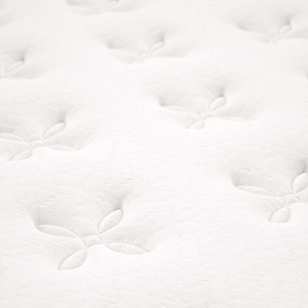 Modway Jenna 8” Innerspring and Memory Foam Twin Mattress With Individually Encased Coils, White Modway
