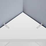 Yaheetech Tall Corner Cabinet with Adjustable Shelves, Freestanding Storage Cabinet with Double Doorsfor Bathroom Living Room, 64.5 in H Yaheetech