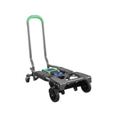 COSCO Shifter Multi-Position Folding Hand Truck and Cart, 300 lb. Weight Capacity, Green, 12222PBG1E Cosco