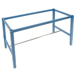 Global Industrial Production Workbench - Plastic Laminate Square Edge - Blue, 72" W x 30" D Global Industrial