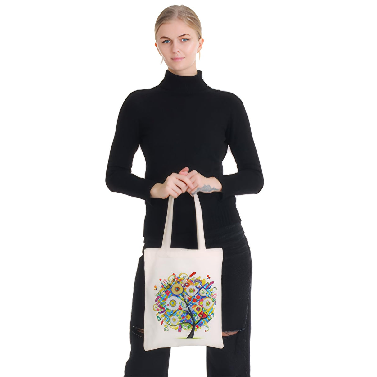 JGA JOGGING ARM 5D Art Craft Diamond Painting Shopping Canvas Tote Bag Handwork Organize Handbag Gift for Women Mom Daughter JGA JOGGING ARM