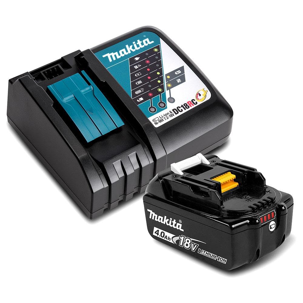 Makita BL1840BDC1 18V LXT® Lithium-Ion Battery and Charger Starter Pack (4.0Ah) - WoodArtSupply