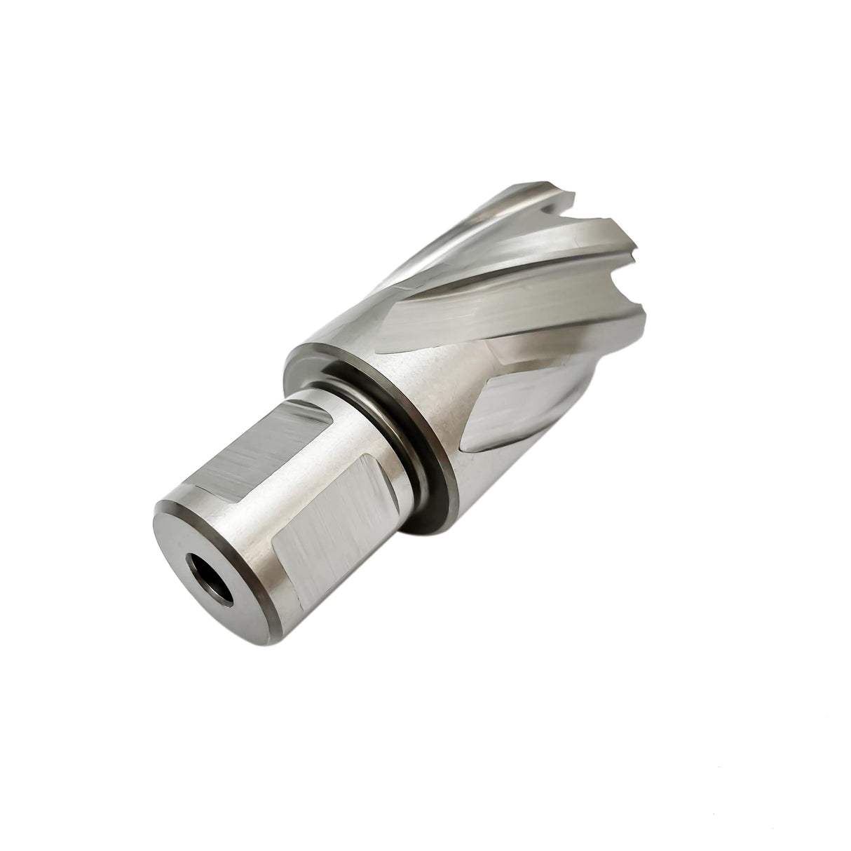 CORTOOL Annular Cutters Set 9pcs 3/4 Inch Weldon Shank 1 Cutting Depth 1/2-1-1/16 Cutting Diameter Two-Flat HSS M2 Slugger Bits for Mag Drill Press with Pilot Pin & Carbide Tipped Pen Cortool