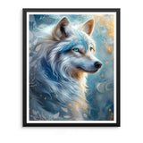 Natuyalo Paint by Numbers for Adults - Wolf Paint by Number Kits on Canvas without Frame, Animals DIY Acrylic Painting for Ideal Gift Home Wall Decor 16x20 Inch Natuyalo