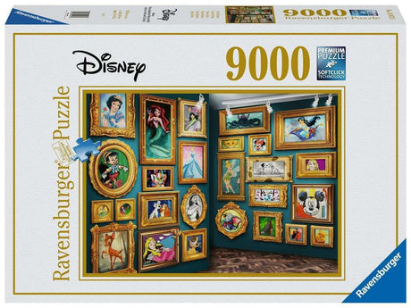 Ravensburger Disney Museum | Artful 9000 Piece Jigsaw Puzzle for Adults and Family - 14973 | Premium Quality with Unique Piece Design | Perfect for Leisure, Relaxation, and Gifting | Size: 76 x 54 Ravensburger