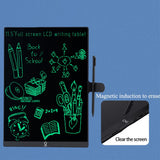Full Screen Erasable LCD Board Writing Tablet for Drafting, Taking Notes and Leaving Message, 11.5 inches, Superfine Line Design Drawing Pad with a Pencil,Packed with a Leather Case Protective K KYSTAR