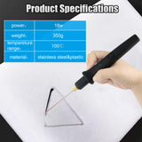 8 In 1 Foam Cutter Electric Cutting Machine Pen Tools Kit 100-240V /18W Hot Wire Foam Cutter Kit Styrofoam Cutting Pen For Polyethylene Eva Foam Carving Crafts Vanwoke