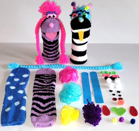 Doopalpoops DIY Sock Puppet Kit Doopalpoops