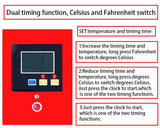D9A91 5 Ton Portable Hydraulic Heat Press Machine 2.3 x 4.7 Inch Dual Heating Plate, red/black D9A91