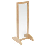 ECR4Kids Toddler Single-Sided Bi-Directional Mirror, Kids Furniture, Natural ECR4Kids