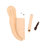 Realeather Knife Sheath Kit, Natural Realeather