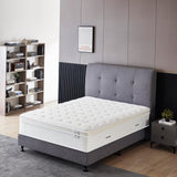 Full Size Mattress - 14 Inch Cool Memory Foam & Spring Hybrid Mattress with Breathable Cover - Comfort Plush Euro Pillow Top - Rolled in a Box - Oliver & Smith OLIVER & SMITH SINCE 1921