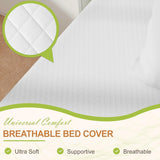 Nchanmar 8 Inch Queen Mattress, Gel Memory Foam Queen Size Mattress, Pressure Relieving, Cooling Gel Foam, Queen Mattress in a Box, Certipur-Us Certified, Bed-in-a-Box, Queen, 80"L x 60"W x 8"Th,White NChanmar