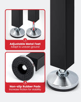 ENJOYWOOD Work Bench 60 Inch Work Table for Garage Heavy Duty Rubberwood Tabletop Workbench for Woodworking Shop Home Office Electronic Cutting Wood ENJOYWOOD