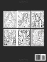 Fairy coloring book for adults: Fantasy adult coloring pages with magical fairies to have fun, relaxation and relieve stress WoodArtSupply