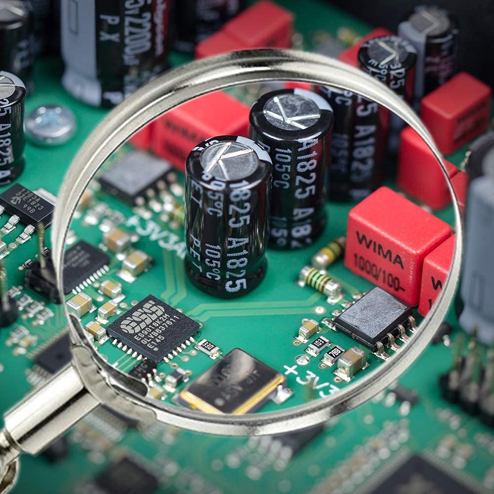 Helping Hands Magnifier Soldering Station, mlogiroa 2.5X Magnifying Glass Third Hand Soldering Stand with Dual Adjustable Alligator Clips for Welding, Jewelry, Small Precision Projects Inspection mlogiroa