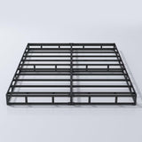ALDRICH 5 Inch Heavy Duty Metal Box Spring Mattress Foundation 3000lbs Max Weight Capacity/Non-Slip/No Noise/Easy Assembly/Easy Clean Cover,King ALDRICH