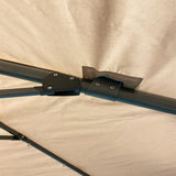 Garden Winds Replacement Canopy Top Cover Compatible with The Everhome 11 Ft Round Solar Umbrella 2021-2022 - Riplock 500 Garden Winds