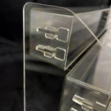 MineSign Sunglasses Organizer Clear Eyeglasses Display Case Sticker Display Tray For Glasses Tabletop Holder Stand (6 layer) MineSign