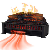 Country Living 27 inch Electric Log Set | 1000 Sq Ft Heater - Log Insert with Infrared Flames | Control with Remote, Alexa or Google Country Living
