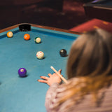 Eorbow 6 Pack Pool Table Pockets, Heavy Duty Billiard Set Including 4 Corner and 2 Side Pockets Eorbow