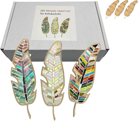 EOQIFJM Craft Kit for Adults - Porcelain Tile Mixed Colour Mosaic DIY Home Decoration Painting Art EOQIFJM